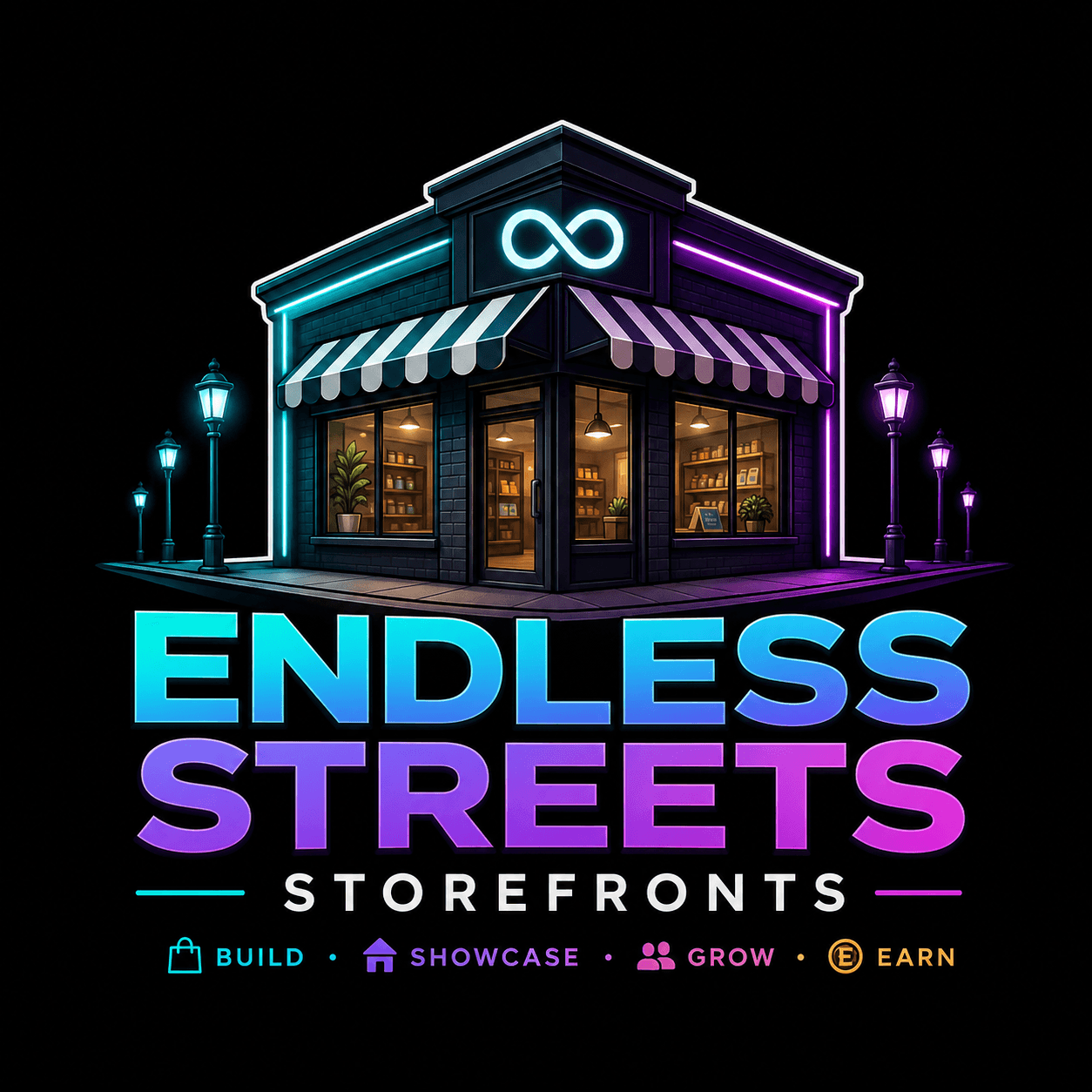 Endless Streets Storefronts
